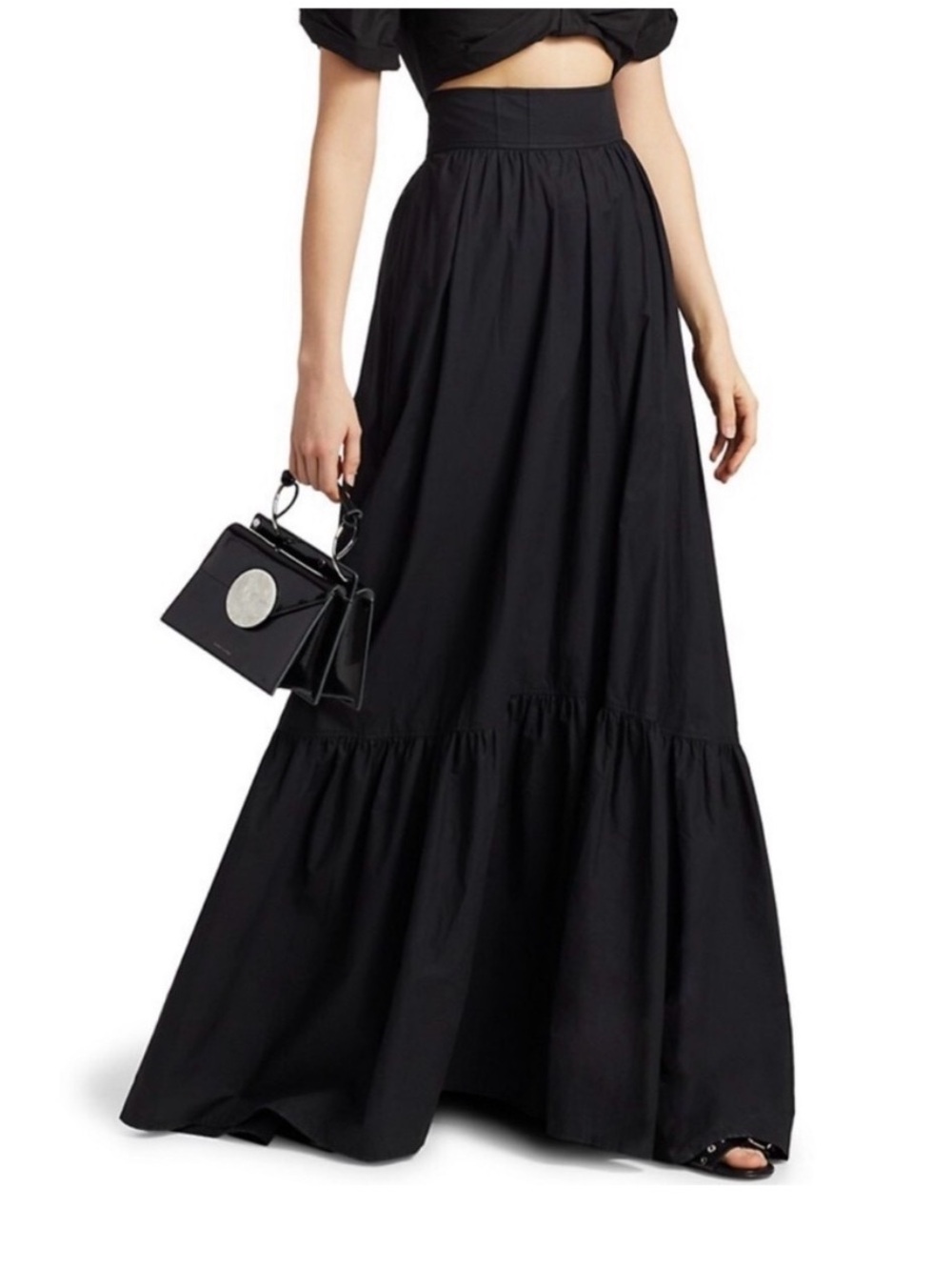 A.L.C. Tiered Trumpet Maxi Skirt